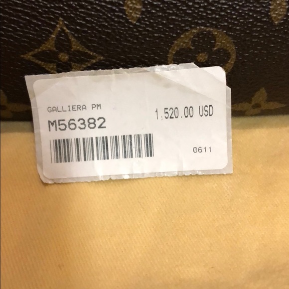 Discontinued, authentic Louis Vuitton PM Galleria - Picture 7 of 7